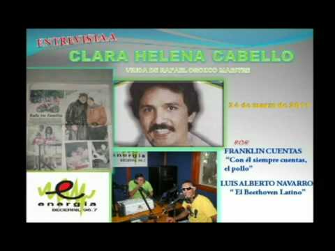 clara helena cabello - Clara Helena Cabello, nos cuenta cómo conoció a Rafael Orozco y qué hacen sus hijas, hoy, despues de 19 años de su partida. De igual forma, brida apoyo para ...