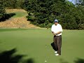 Hayseed putter in the drink