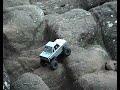 wheely king crawling the other side of the wall