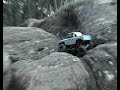 wheely king crawling the other side of the wall