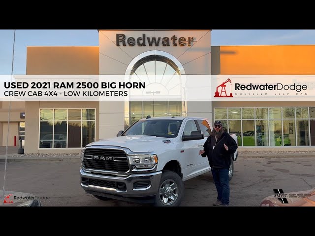 2021 Ram 2500 Big Horn Crew Cab 4x4 | Low KMs | HEMI V8 | Front in Cars & Trucks in Edmonton