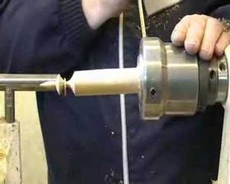 exzentrisch wood turning with naked turner celtic knot canister 