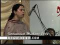 Ishrat Afreen - Aalmi Mushaira  2002 - Urdumehfil.com