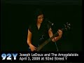 Joseph LeDoux and The Amygdaloids at 92nd Street Y