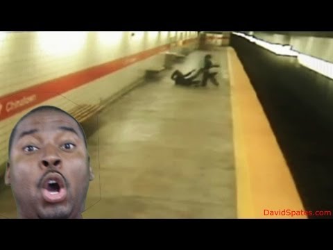 Man Throws Woman Onto Subway Tracks In Philidelphia ★DSVL★ (David Spates)