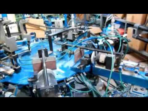 MBK Flat Paintbrush Head Making Machine / Flachpinsel-Kopfautomat