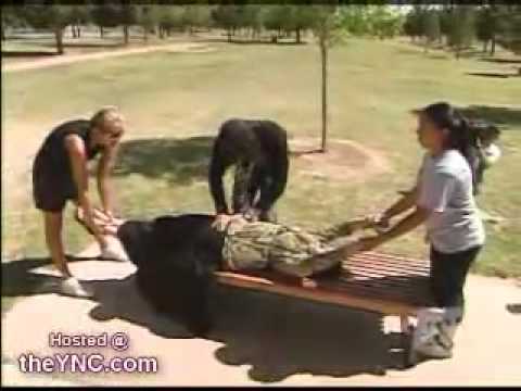 Criss Angel Pulls a Girl Half Apart
