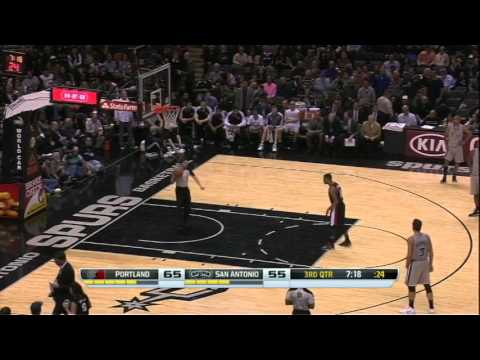 Manu Ginobili scores 18 straight points after Pop ejection