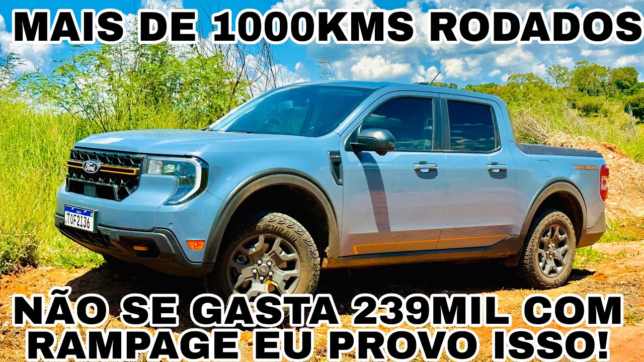 TEST DRIVE E AVALIAÇÃO FORD MAVERICK TREMOR 2.0 TURBO ECOBOOST | PONTOS POSITIVOS E NEGATIVOS!!