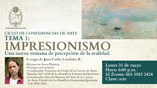 Ciclo de conferencias de arte 'Impresionismo'