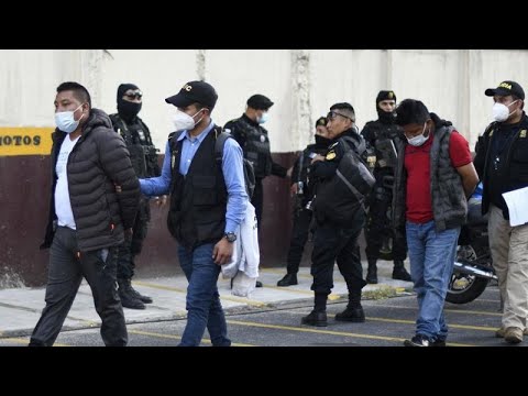 Guatemalas Polizei fasst kriminelle Schlepperbande