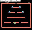 this is me playing bubble bobble...