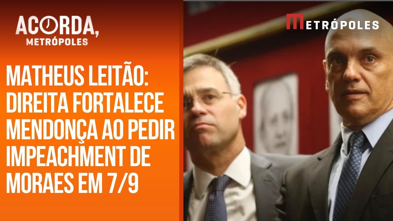 "Afastamento de Andrei mostra que Mendonça vem vencendo queda de braço com Moraes", diz Leitão