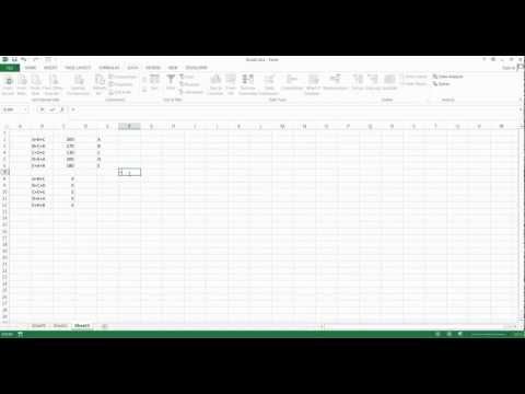 how to perform equations in excel