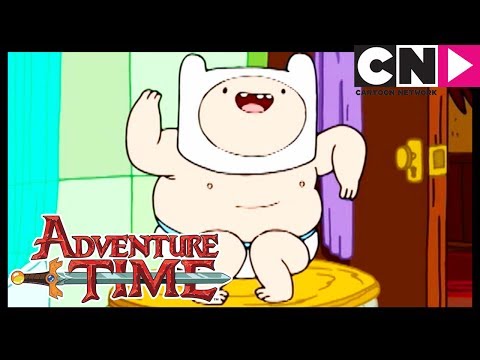 Adventure Time | Baby Finn Dancing And Singing in Bathroom (Clip) | Cartoon Network