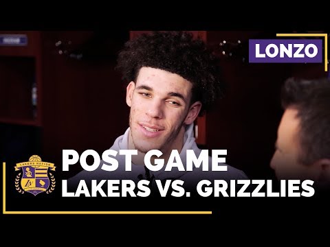 Video: Lonzo Ball On Kyle Kuzma, Brook Lopez, Mike Conley, Lakers Defense