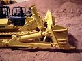 Komatsu Bulldozer 575A detailed work of the blade rc-control