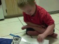 Down syndrome:&nbsp;S�ndrome de Down: Emir leyendo su primer libro