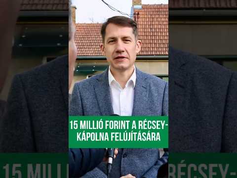 15 millió forint a Récsey-kápolna felújítására-cover
