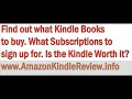 Kindle, Kindle Review, Amazon Kindle - Kindle Books