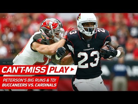 Video: Adrian Peterson Leads Arizona Downfield for a TD! | Can't-Miss Play | NFL Wk 6 Highlights