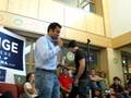 videos de Kal Penn, Olivia Wilde, Justin Long; at Dartmouth (pt. 1/2)
