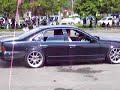 Cefiro A31 burning tyres