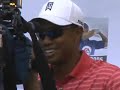 Tiger Woods playing golf at Hollywood bl