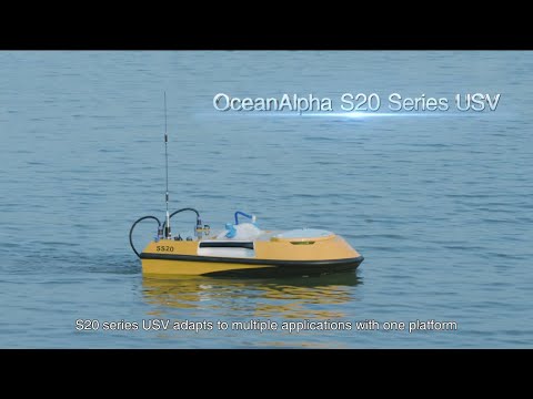 OceanAlpha SL20 USV platform for water survey