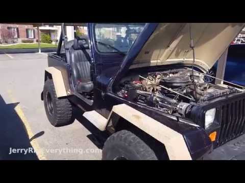 how to change oil on jeep yj