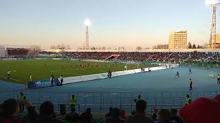 15.04.2018. ФК Уфа (Уфа) - ЦСКА (Москва). 2 тайм. Штрафной у ворот Уфы.