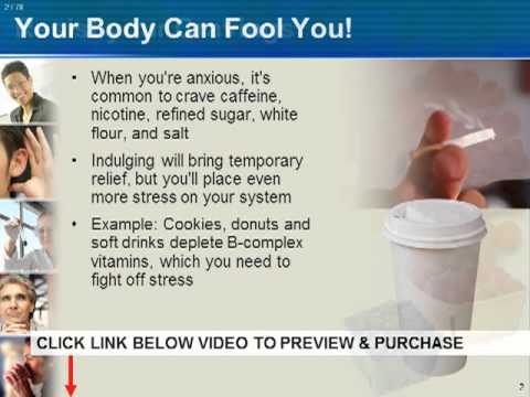 how to relieve stress ppt