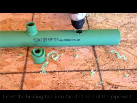 how to repair ppr pipe