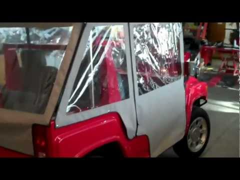 Hummer H3 Electric Golf Cart w/Side Panels