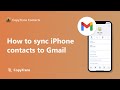 How To Send Iphone Contacts To Gmail