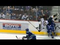 Ballard Hipcheck on Tootoo - Canucks Vs Predators - R2G1 2011 Playoffs - 04.28.11 - HD
