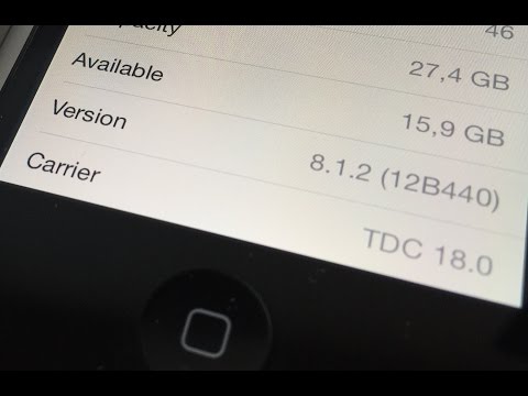 iOS 7.1.2 vs iOS 8.1.2 on iPhone 4S