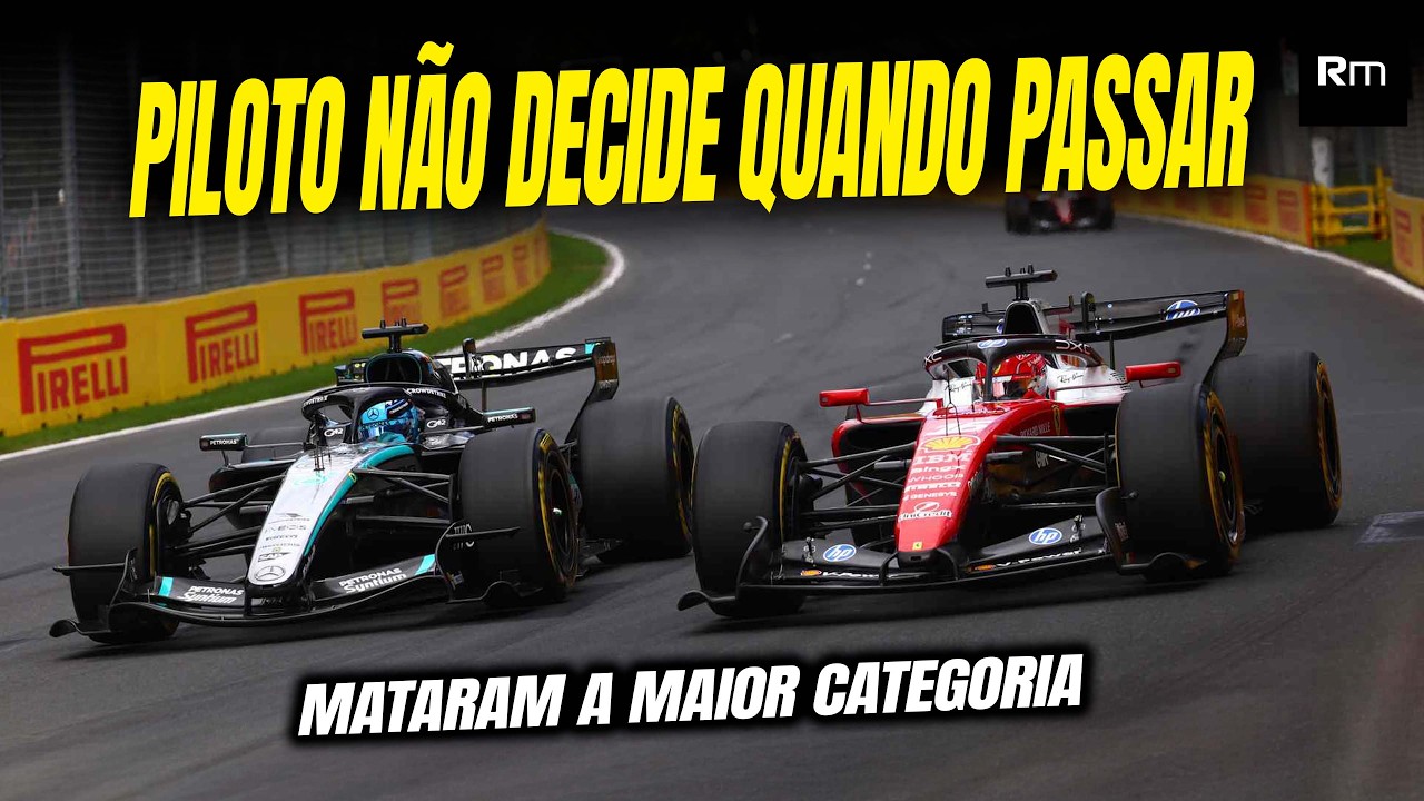MATARAM A F1! ULTRAPASSAGEM É FEITA PELO SOFTWARE E PILOTOS RECLAMAM DE FALTA DE AUTONOMIA #f1