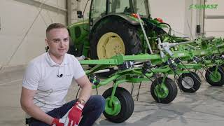 Jak podłączyć przetrząsacz SaMASZ P8-890?