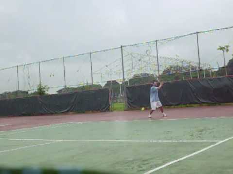 Clark tennis court 2009 