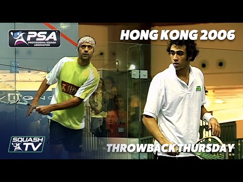Squash: Amr Shabana v Ramy Ashour - 2006 Hong Kong Final - #ThrowbackThursday