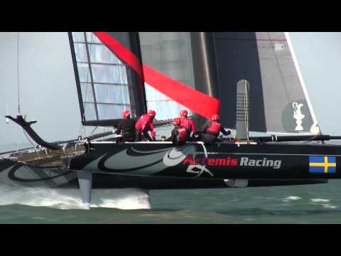 artemis - This week Artemis Racing took on Oracle Team USA on the Foiling AC45's. Troy Tindill discusses status of the foiling AC45 program and how the team on board i...
