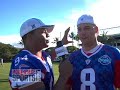 Quick Hits at the Pro Bowl with Brendon Ayanbadejo and Matt Hasselbeck