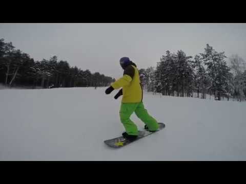 Упражнения для новичков на сноуборде