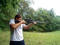 Friend Shooting 12ga Savage Model 24 Over Under Friend Shooting 12ga Savage Model 24 Over Under