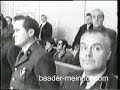 Baader & Ensslin Firebombing and Trial