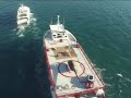 Luxury Yacht and her Shadow (toy carrier)