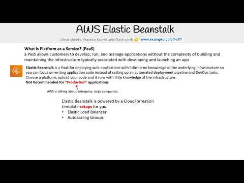 CLF-C01 — AWS Elastic Beanstalk