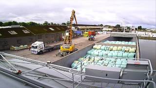 MV Delfin loading RDF in Limerick