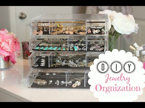 how to organize jewelry box